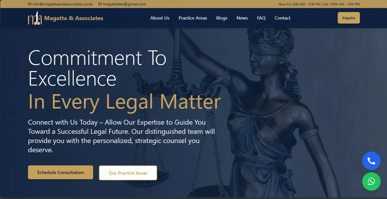 Magatta & Associates Website